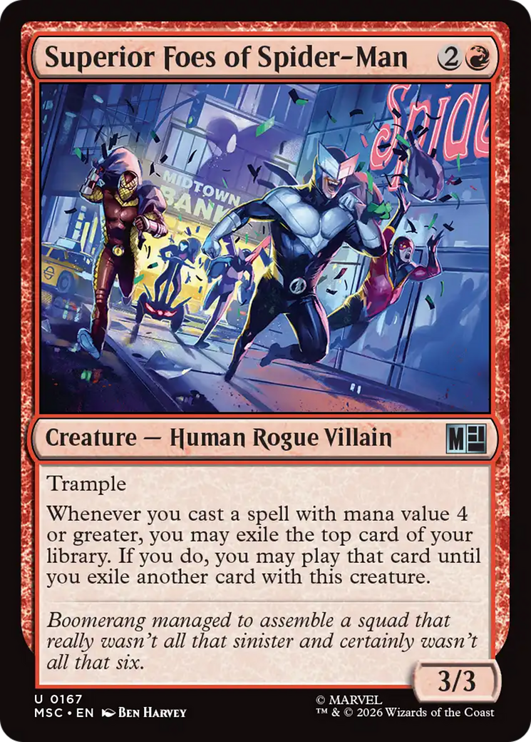 Superior Foes of Spider-Man [Marvel Super Heroes Commander] | Anubis Games and Hobby