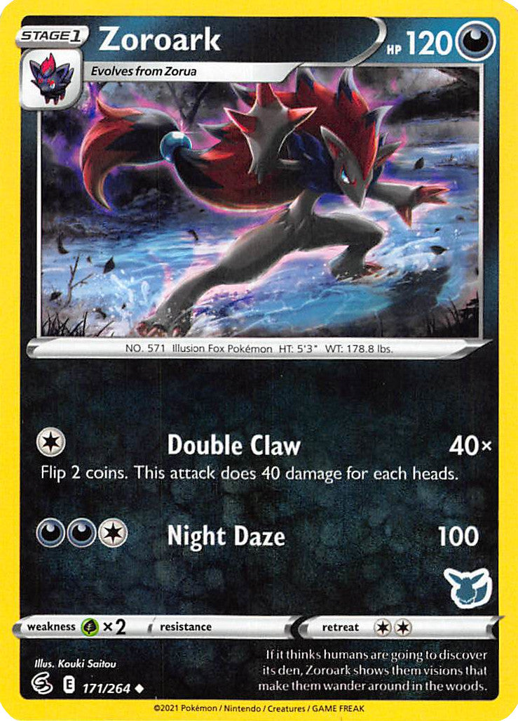 Zoroark (171/264) (Eevee Deck) [Battle Academy 2022] | Anubis Games and Hobby