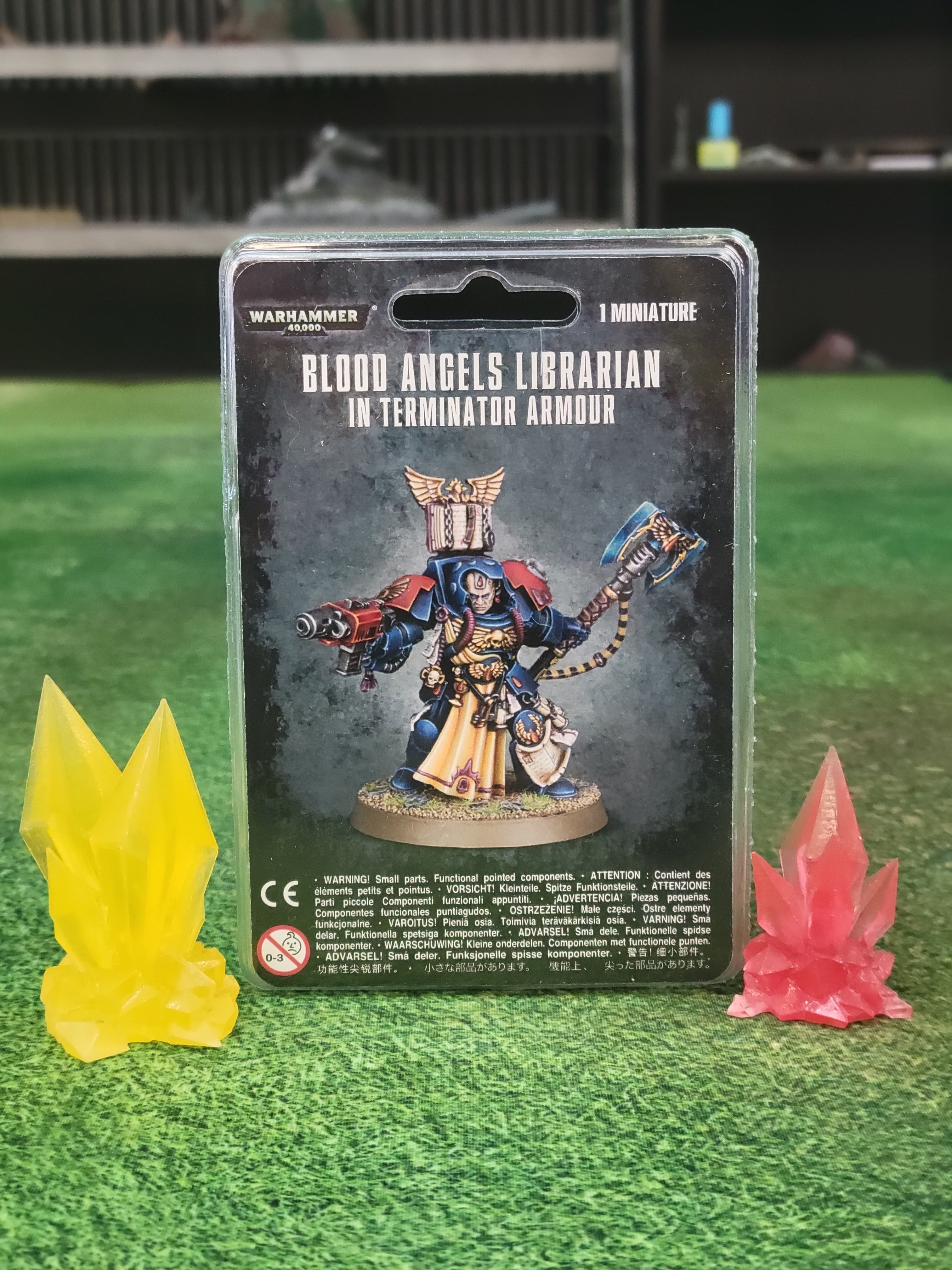 Blood Angels  Librarian in Terminator Armor | Anubis Games and Hobby
