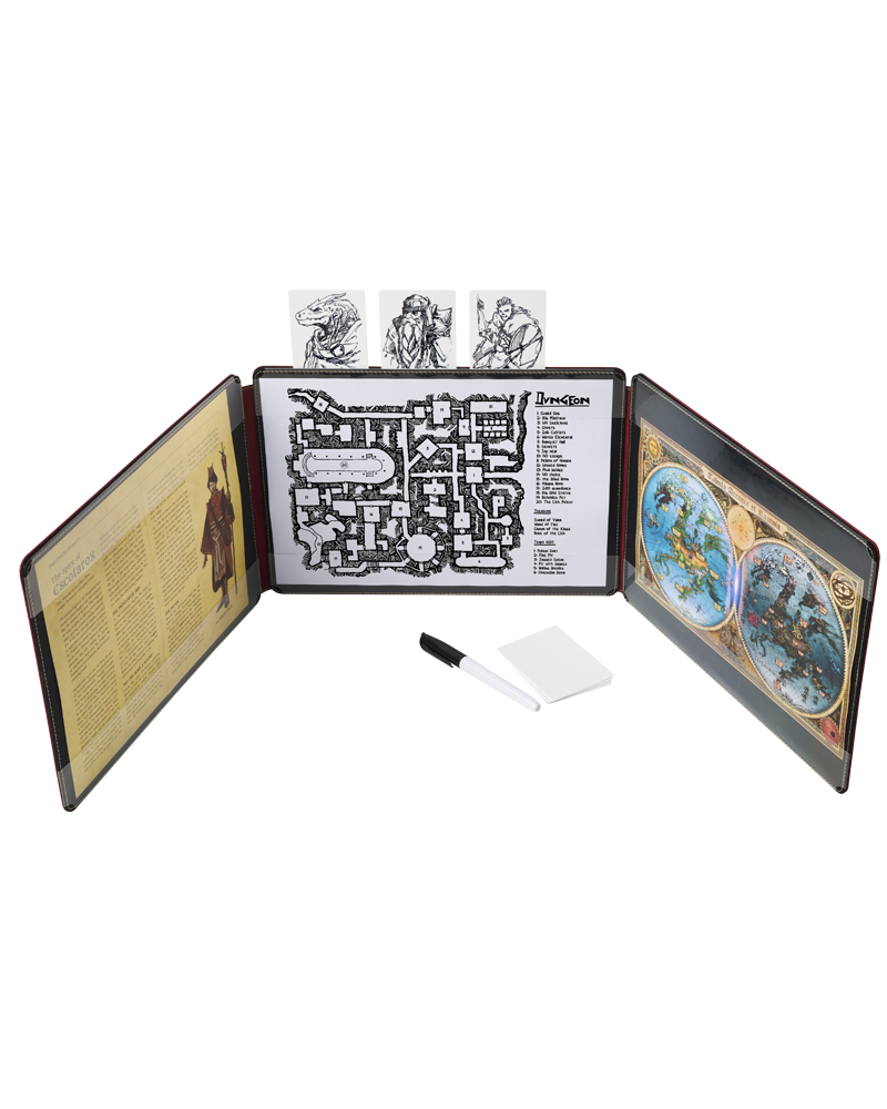 Dragon Shield Roleplaying Game Master Screen - Blood Red | Anubis Games and Hobby