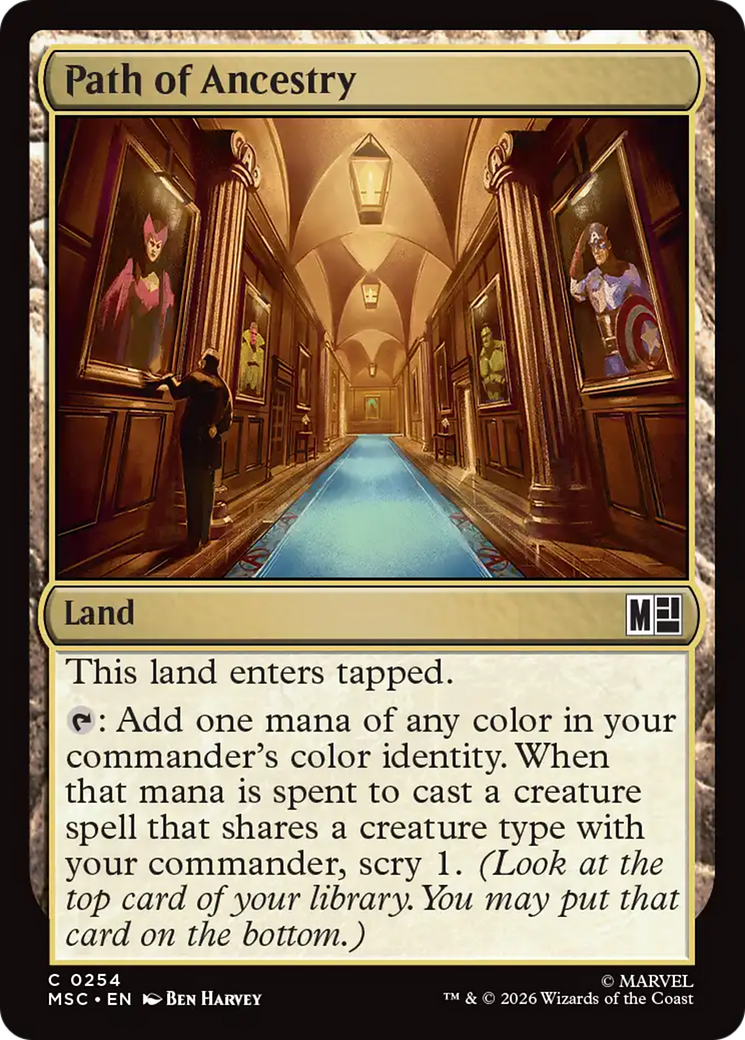 Path of Ancestry [Marvel Super Heroes Commander] | Anubis Games and Hobby