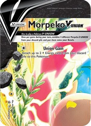 Morpeko V-UNION (SWSH215) [Sword & Shield: Black Star Promos] | Anubis Games and Hobby