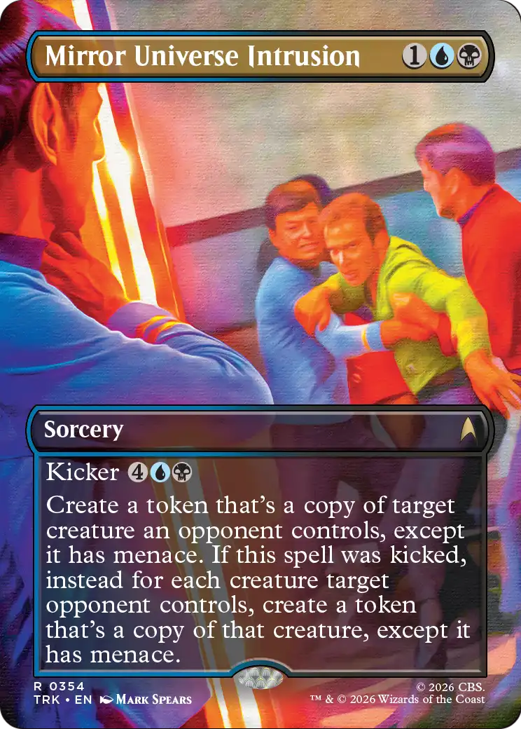 Mirror Universe Intrusion (Borderless) [Star Trek] | Anubis Games and Hobby