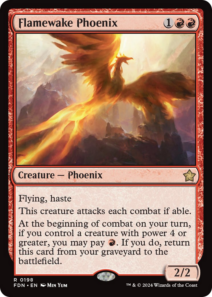 Flamewake Phoenix [Foundations] | Anubis Games and Hobby