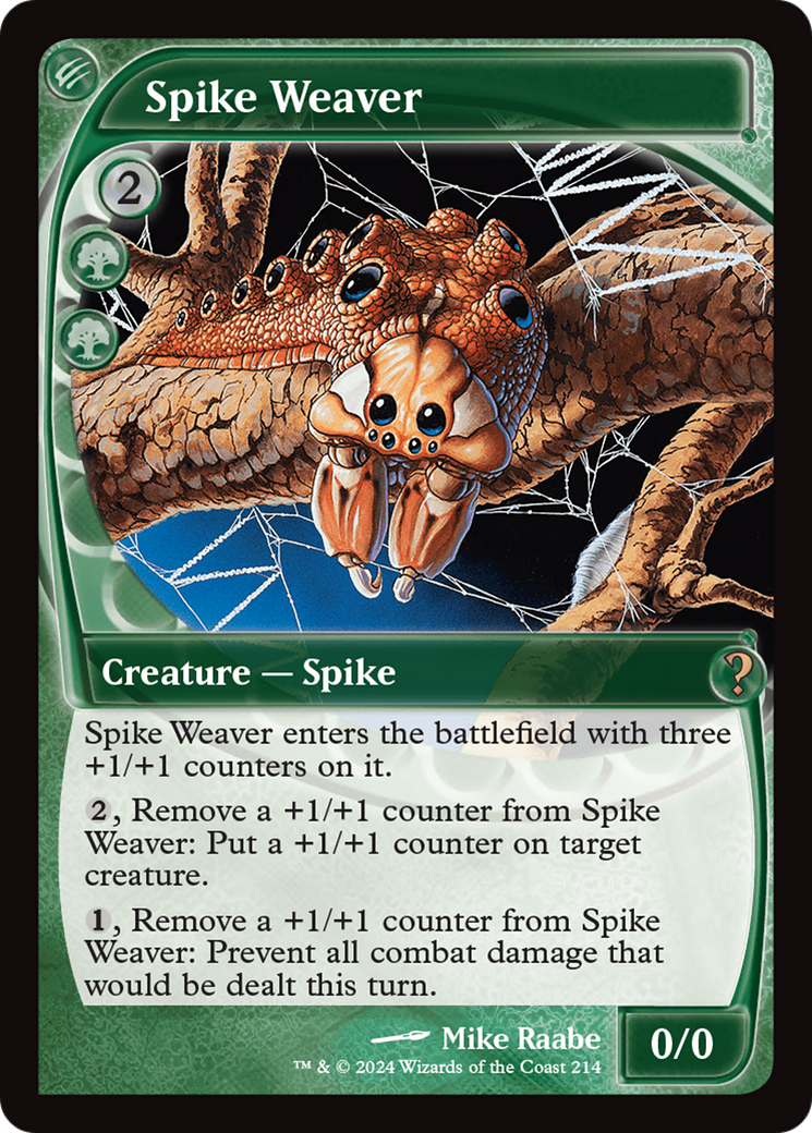 Spike Weaver (Future Sight) [Mystery Booster 2] | Anubis Games and Hobby