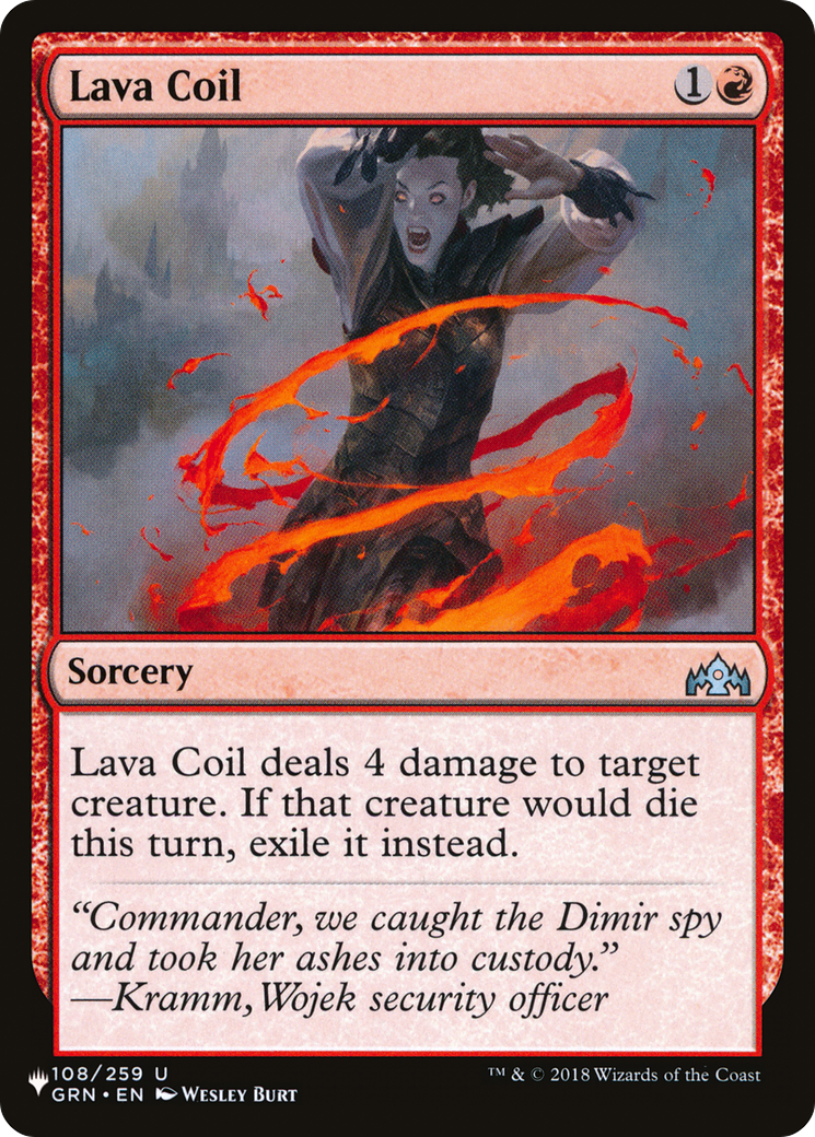 Lava Coil [The List] | Anubis Games and Hobby