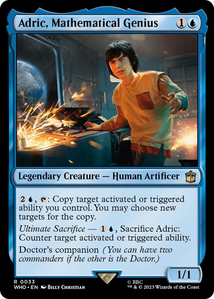 Adric, Mathematical Genius [Doctor Who] | Anubis Games and Hobby