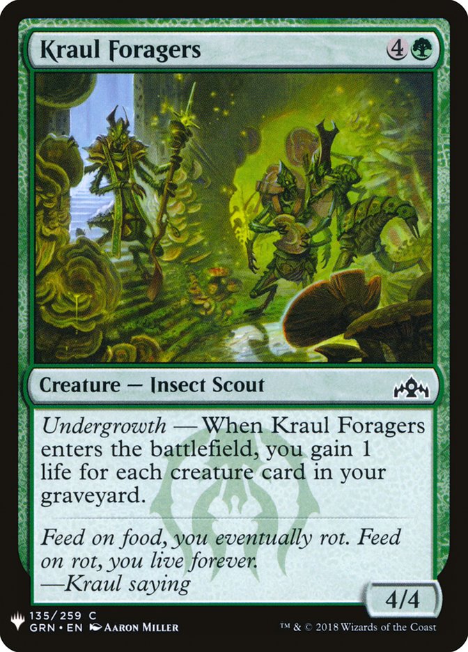 Kraul Foragers [Mystery Booster] | Anubis Games and Hobby