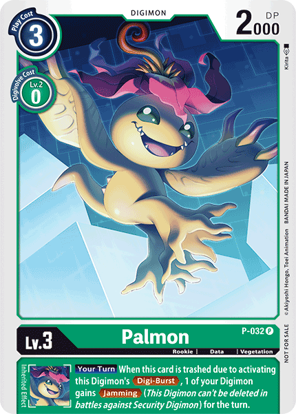 Palmon [P-032] [Promotional Cards] | Anubis Games and Hobby