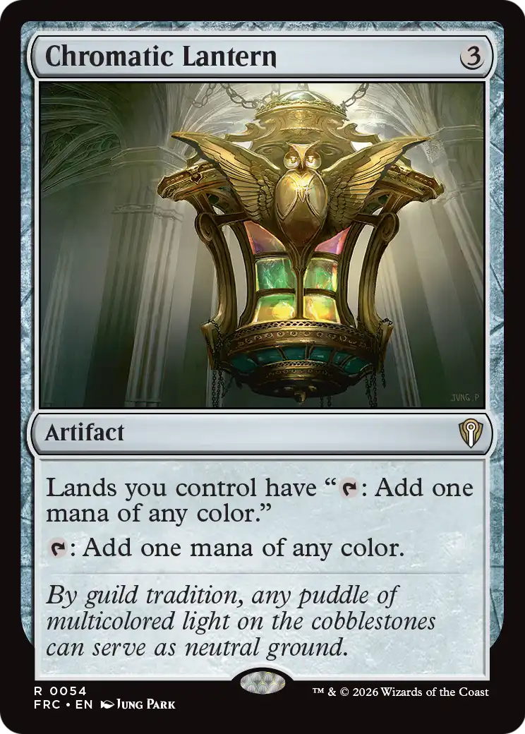 Chromatic Lantern [Reality Fracture Commander] | Anubis Games and Hobby