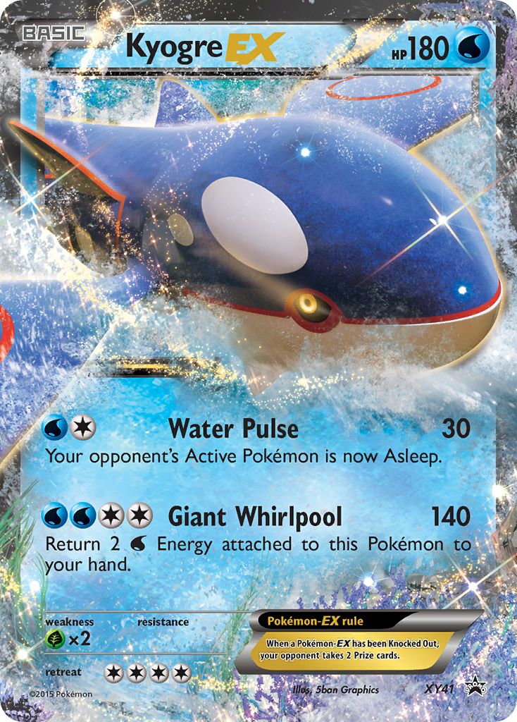 Kyogre EX (XY41) [XY: Black Star Promos] | Anubis Games and Hobby