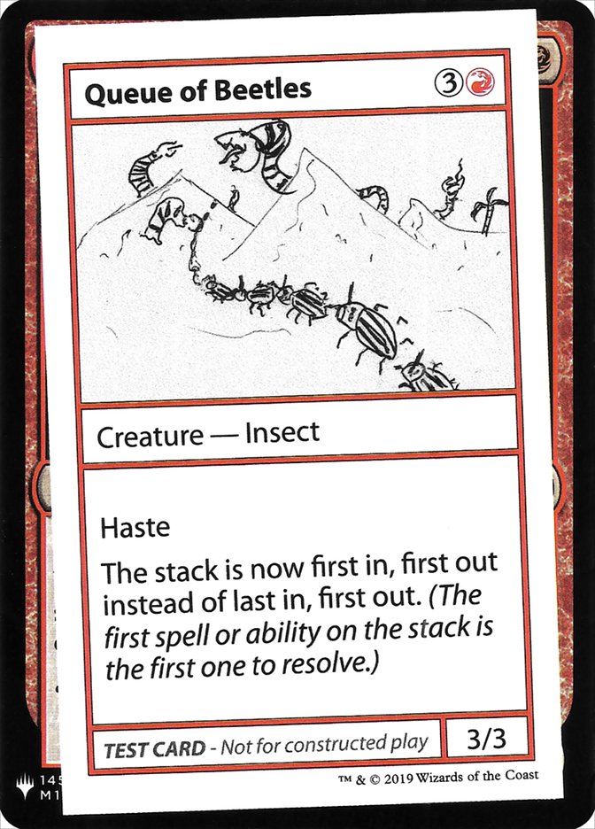 Queue of Beetles [Mystery Booster Playtest Cards] | Anubis Games and Hobby