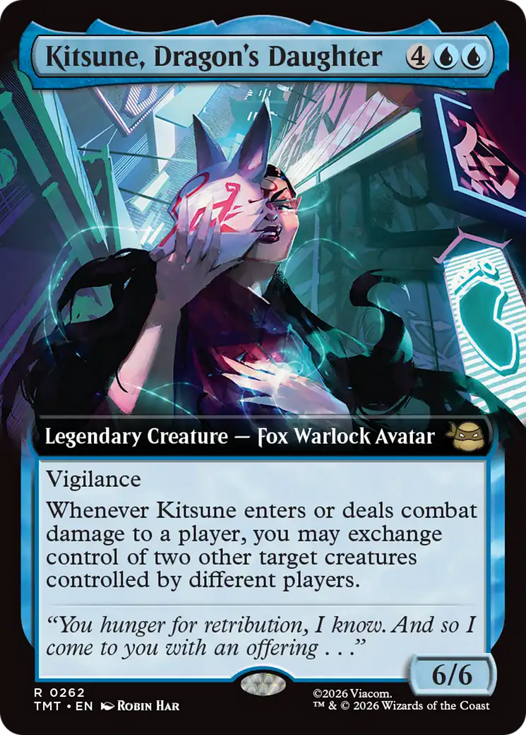 Kitsune, Dragon's Daughter (Extended Art) [Teenage Mutant Ninja Turtles] | Anubis Games and Hobby