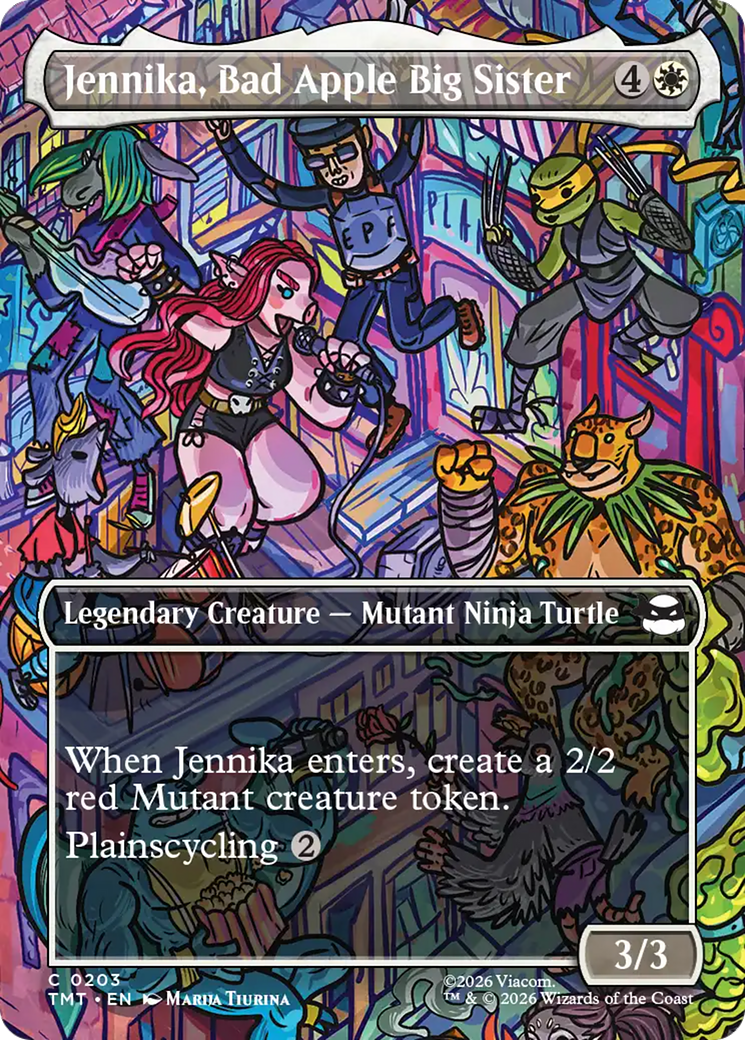 Jennika, Bad Apple Big Sister (Borderless) [Teenage Mutant Ninja Turtles] | Anubis Games and Hobby