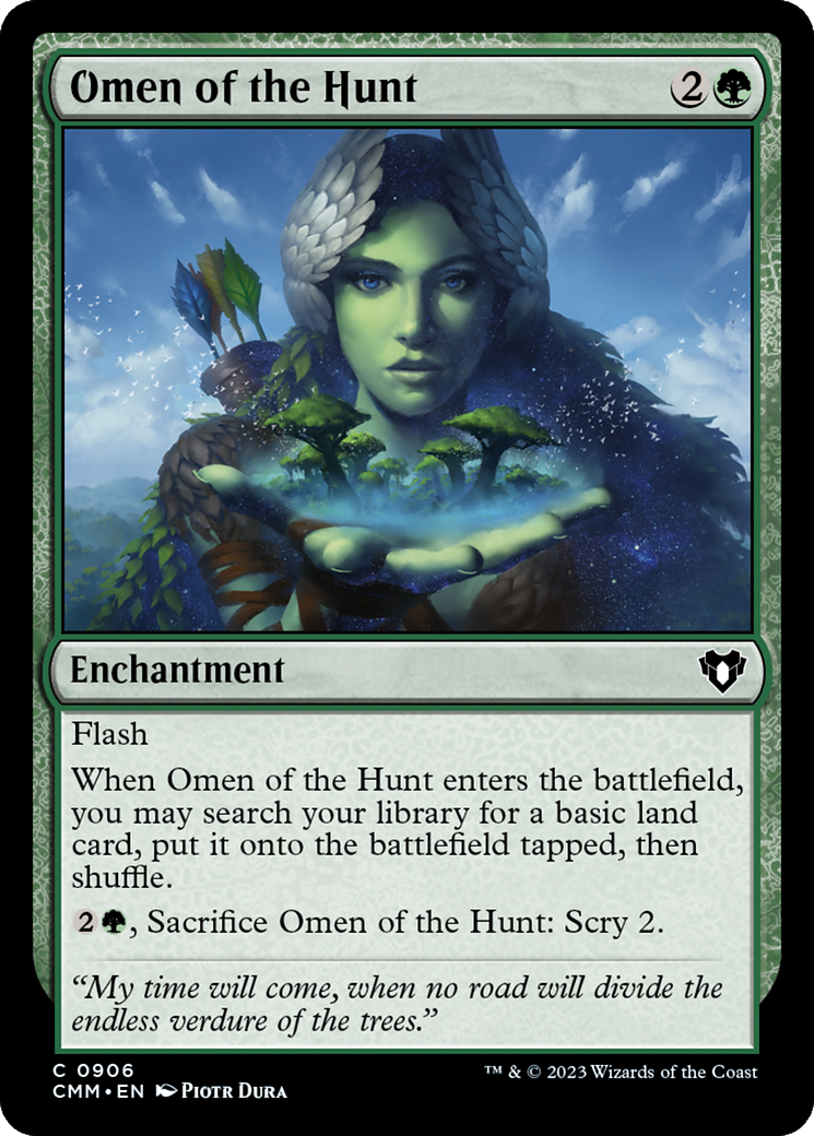 Omen of the Hunt [Commander Masters] | Anubis Games and Hobby