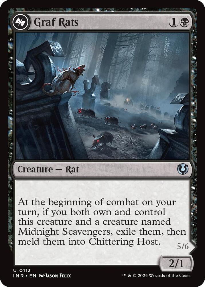 Graf Rats [Innistrad Remastered] | Anubis Games and Hobby