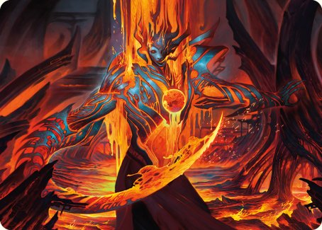 Free From Flesh Art Card [Phyrexia: All Will Be One Art Series] | Anubis Games and Hobby