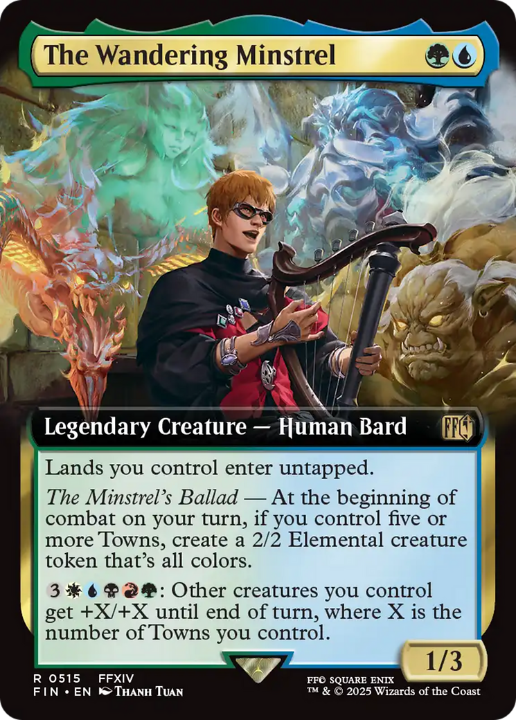 The Wandering Minstrel (Extended Art) [FINAL FANTASY] | Anubis Games and Hobby