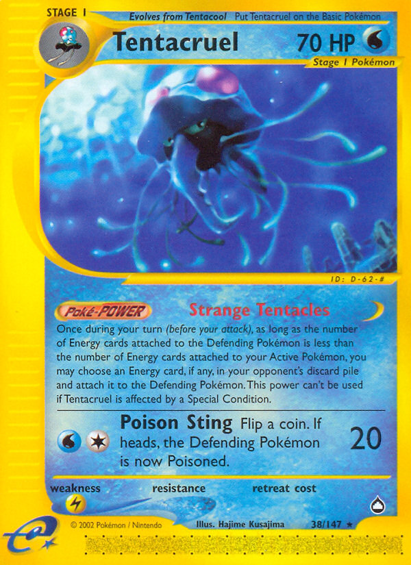 Tentacruel (38/147) [Aquapolis] | Anubis Games and Hobby