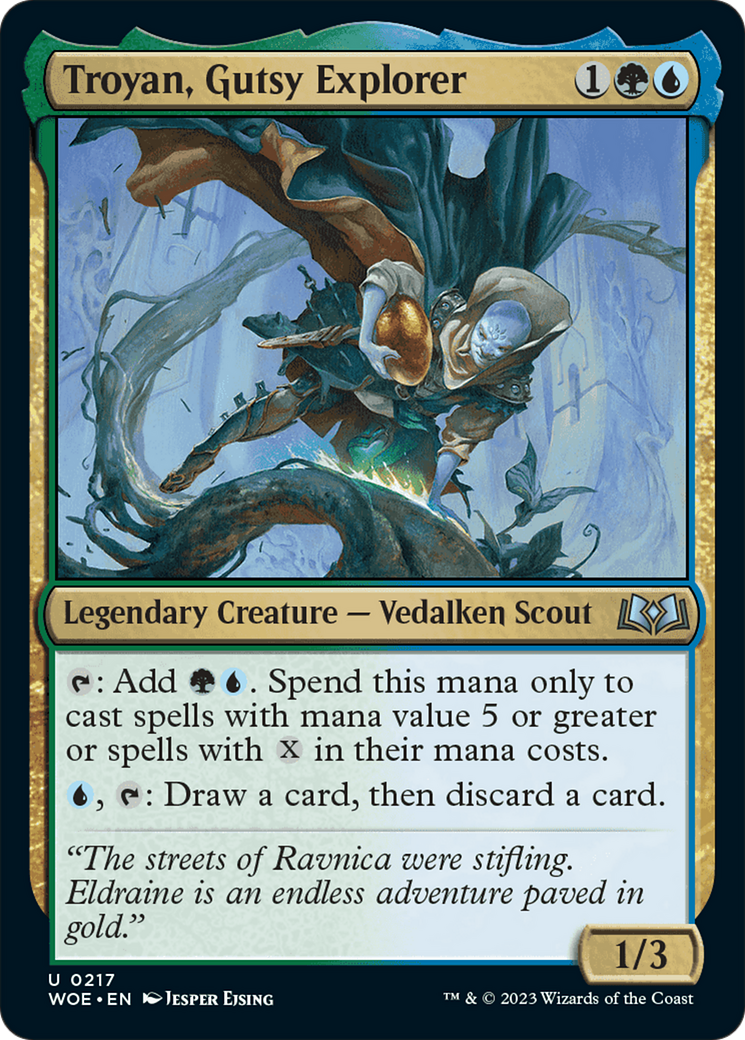 Troyan, Gutsy Explorer [Wilds of Eldraine] | Anubis Games and Hobby