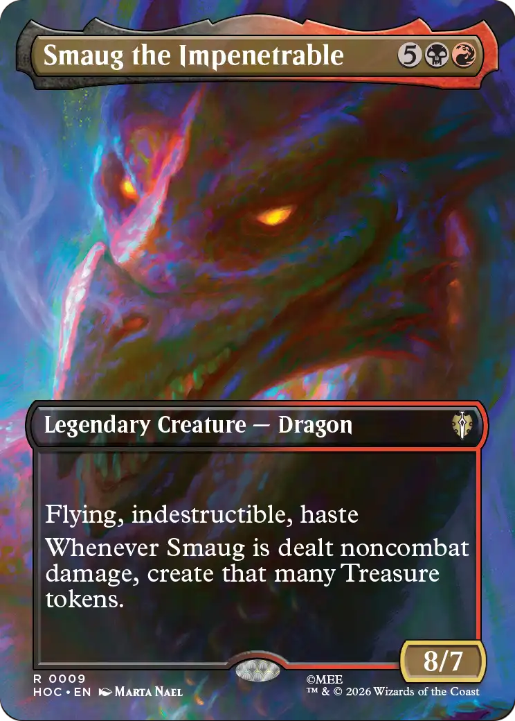 Smaug the Impenetrable (Borderless) [The Hobbit: Eternal-Legal] | Anubis Games and Hobby