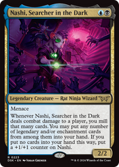 Nashi, Searcher in the Dark [Duskmourn: House of Horror] | Anubis Games and Hobby