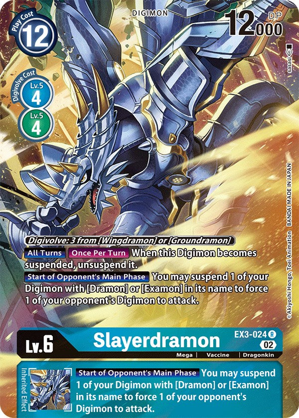 Slayerdramon [EX3-024] (Alternate Art) [Draconic Roar] | Anubis Games and Hobby