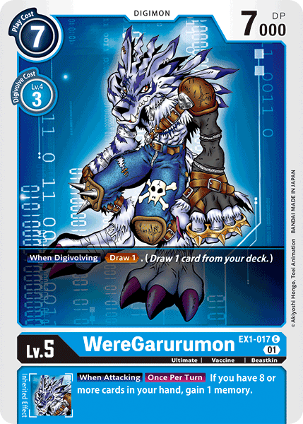 WereGarurumon [EX1-017] [Classic Collection] | Anubis Games and Hobby