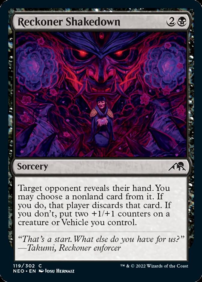 Reckoner Shakedown [Kamigawa: Neon Dynasty] | Anubis Games and Hobby