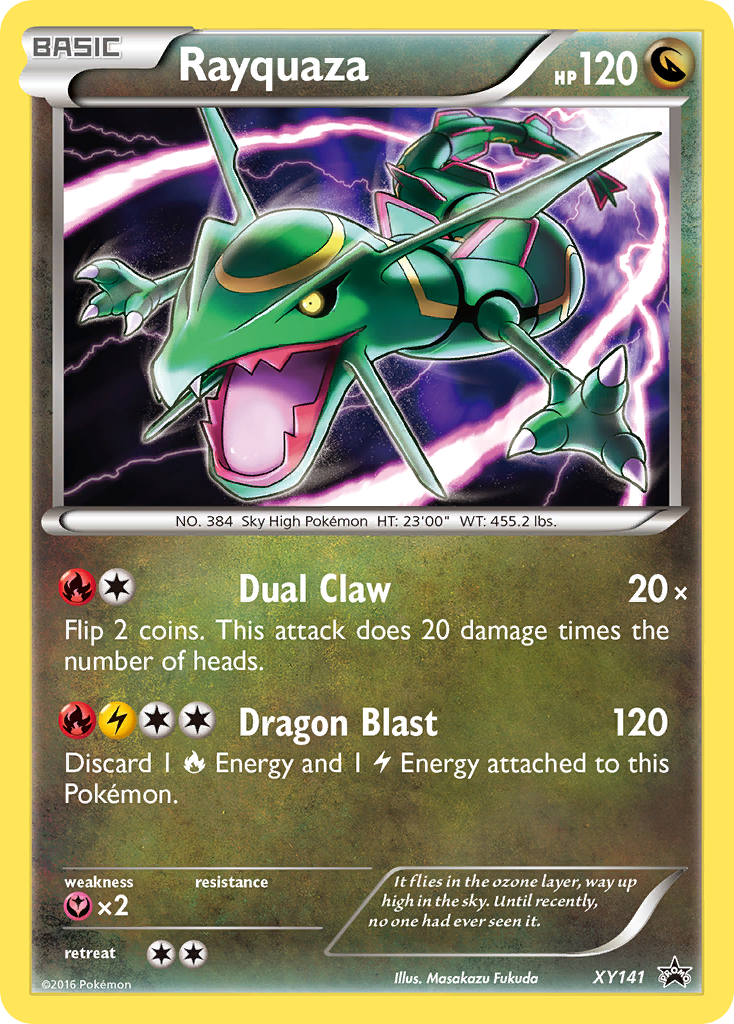 Rayquaza (XY141) [XY: Black Star Promos] | Anubis Games and Hobby