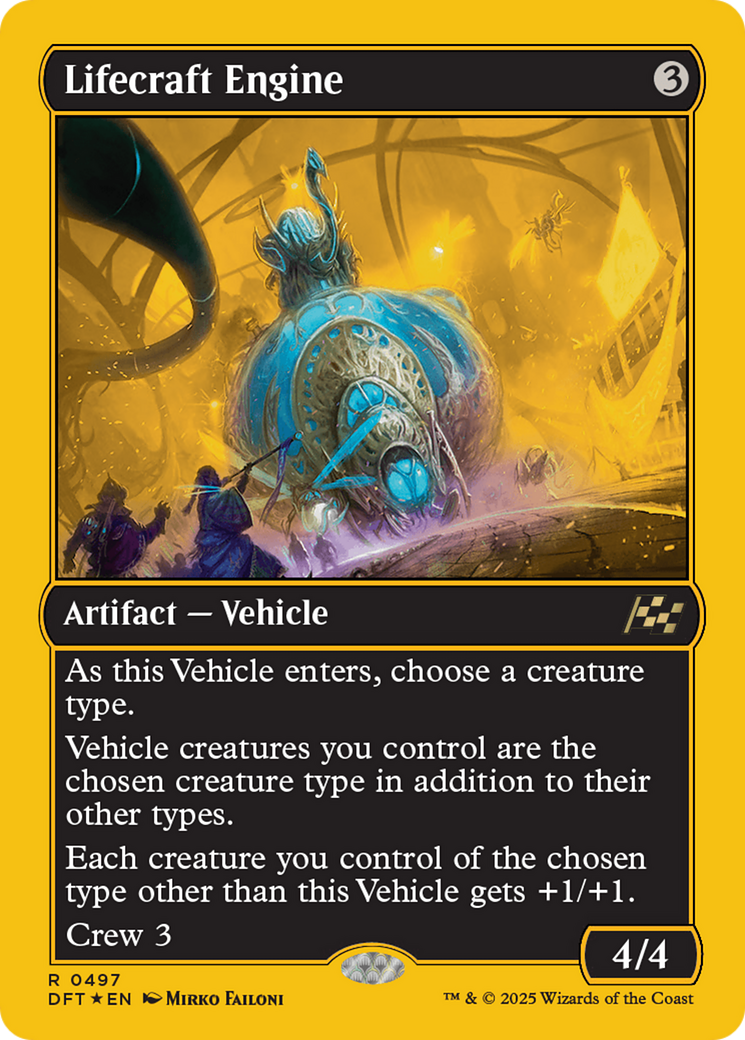 Lifecraft Engine (First-Place Foil) [Aetherdrift] | Anubis Games and Hobby