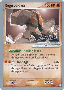 Regirock ex (98/101) (Mewtrick - Jason Klaczynski) [World Championships 2006] | Anubis Games and Hobby