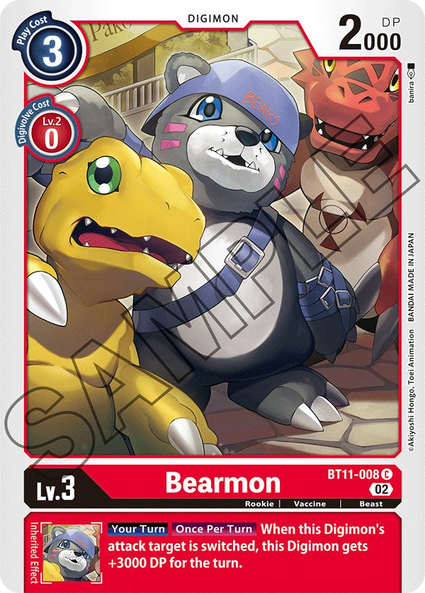 Bearmon [BT11-008] [Dimensional Phase] | Anubis Games and Hobby