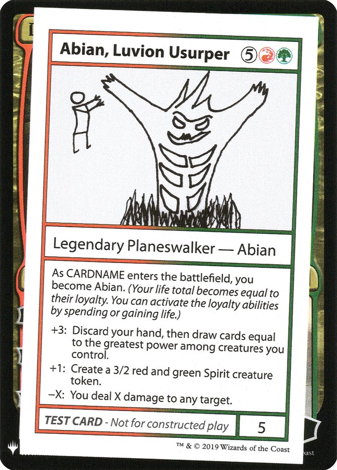 Abian, Luvion Usurper [Mystery Booster Playtest Cards] | Anubis Games and Hobby