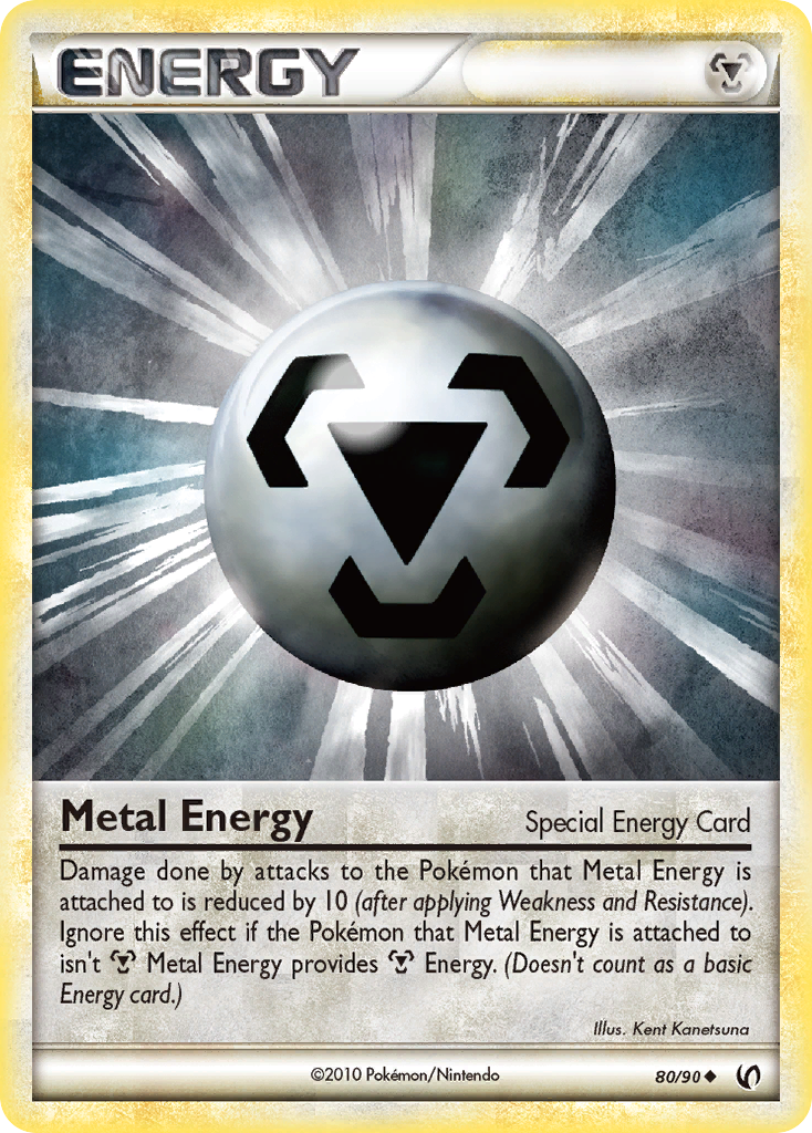 Metal Energy (80/90) [HeartGold & SoulSilver: Undaunted] | Anubis Games and Hobby
