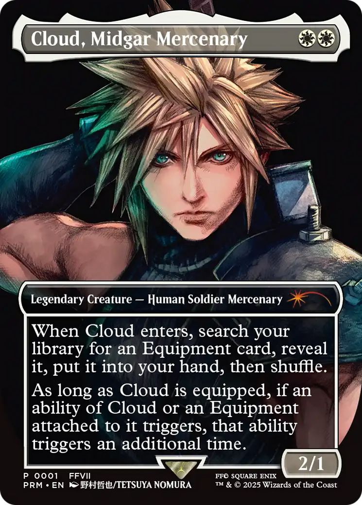 Cloud, Midgar Mercenary [Pro Tour Promos] | Anubis Games and Hobby
