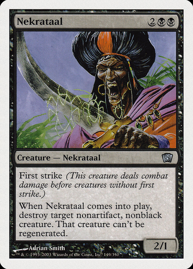 Nekrataal (8th Edition) [Oversize Cards] | Anubis Games and Hobby