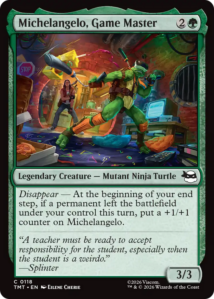 Michelangelo, Game Master [Teenage Mutant Ninja Turtles] | Anubis Games and Hobby