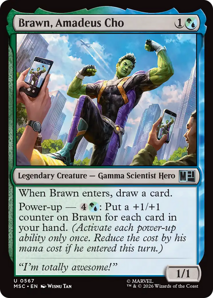 Brawn, Amadeus Cho [Marvel Super Heroes] | Anubis Games and Hobby
