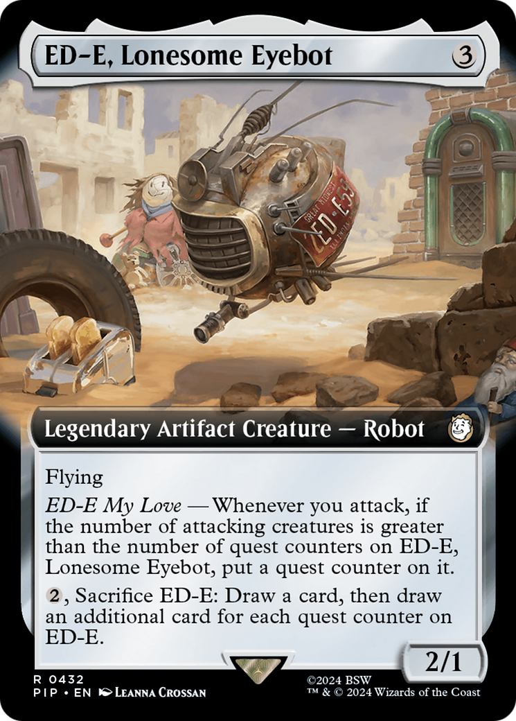 ED-E, Lonesome Eyebot (Extended Art) [Fallout] | Anubis Games and Hobby