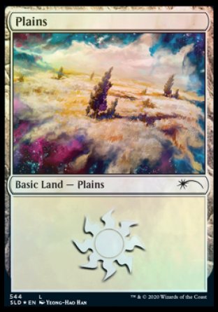 Plains (Enchanted) (544) [Secret Lair Drop Promos] | Anubis Games and Hobby