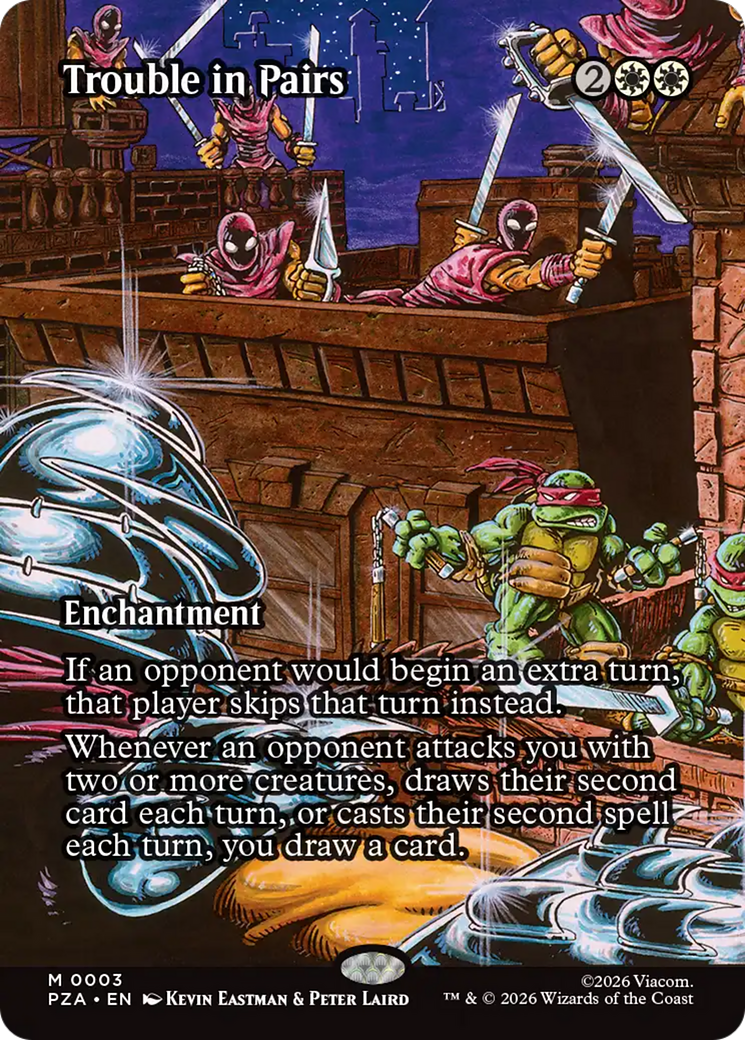 Trouble in Pairs (Borderless) [Teenage Mutant Ninja Turtles Eternal-Legal] | Anubis Games and Hobby