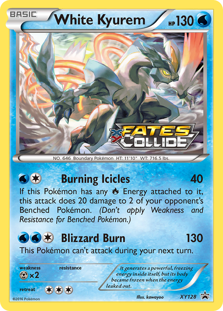 White Kyurem (XY128) [XY: Black Star Promos] | Anubis Games and Hobby