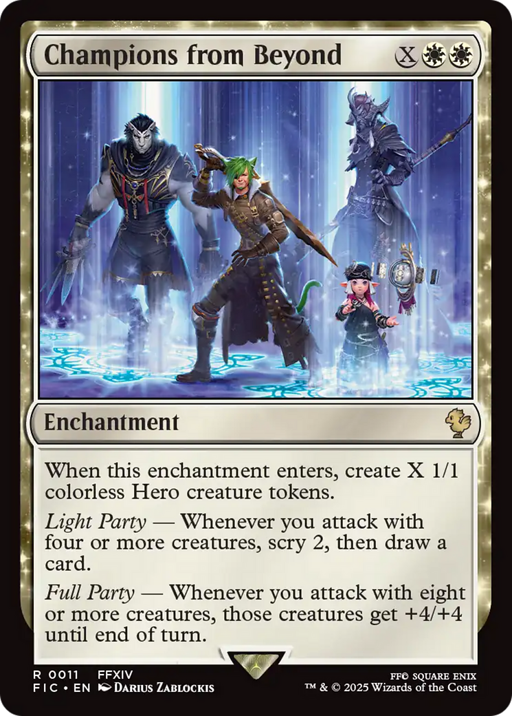 Champions from Beyond [FINAL FANTASY Commander] | Anubis Games and Hobby