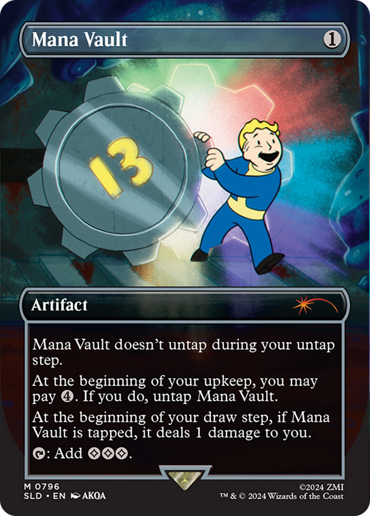 Mana Vault (Rainbow Foil) [Secret Lair Drop Series] | Anubis Games and Hobby