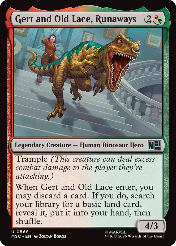 Gert and Old Lace, Runaways [Marvel Super Heroes] | Anubis Games and Hobby