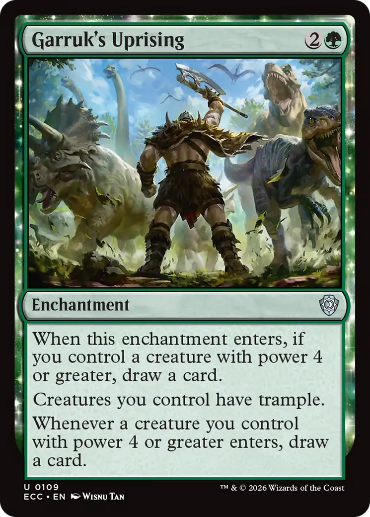 Garruk's Uprising [Lorwyn Eclipsed Commander] | Anubis Games and Hobby