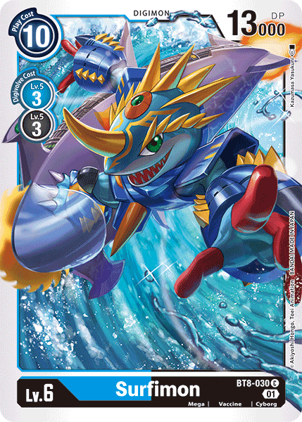 Surfimon [BT8-030] [New Awakening] | Anubis Games and Hobby