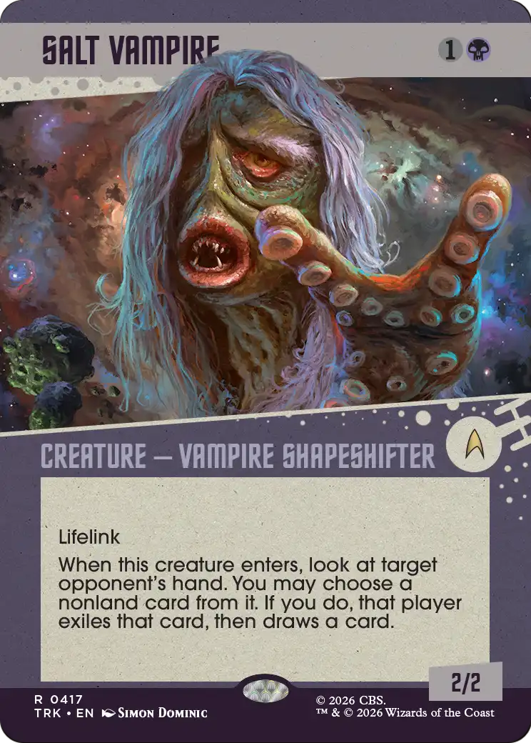 Salt Vampire (Showcase) [Star Trek] | Anubis Games and Hobby