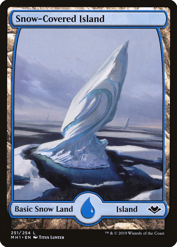 Snow-Covered Island [Modern Horizons] | Anubis Games and Hobby